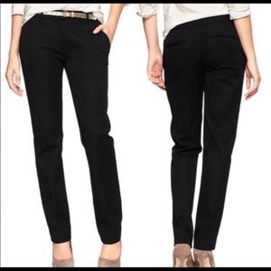 GAP true straight black pants
